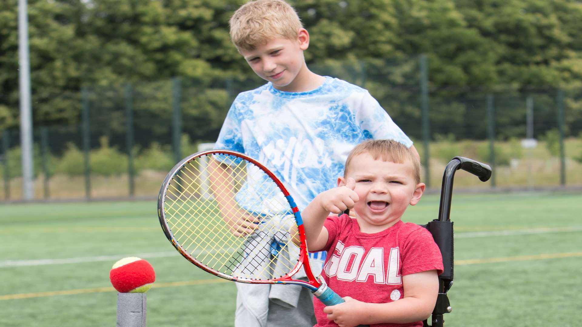 The club's Paralympics Day gets the thumbs up