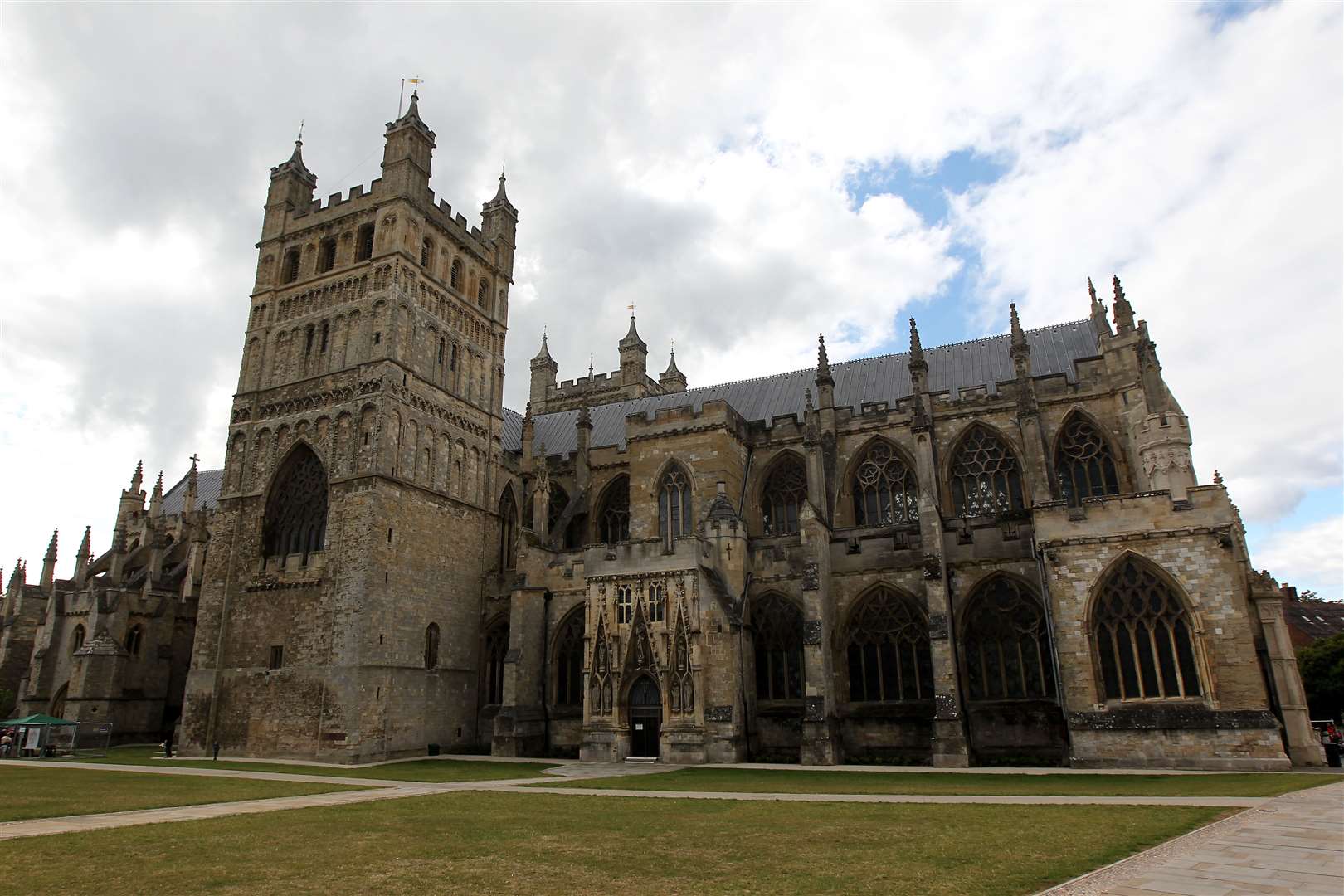 Exeter Cathedral is being restored (David Davies/PA)