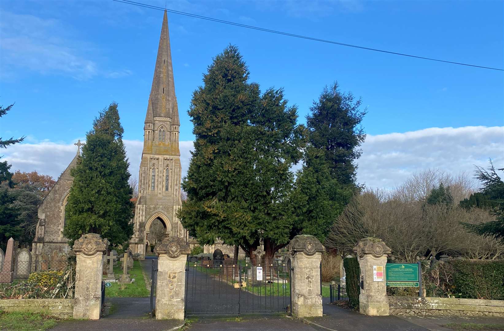 Tina Grant describes the grave at Canterbury Cemetery as a place of refuge where she can feel close to her mother and remember her childhood