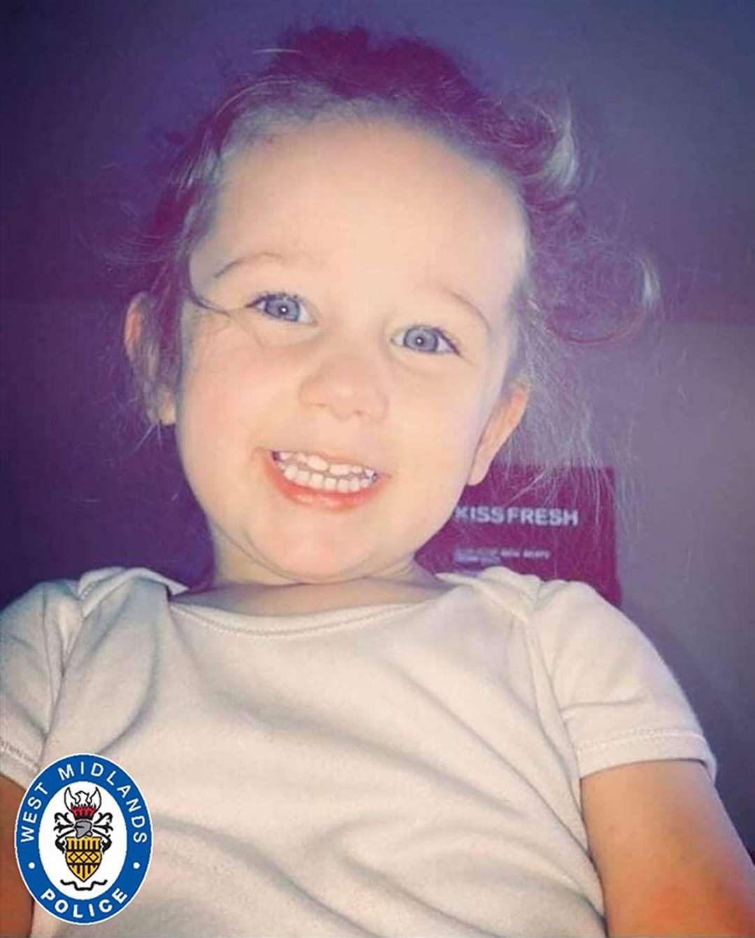 Kaylee-Jayde Priest was described as a ‘happy’ child by others (family handout/West Midlands Police/PA)