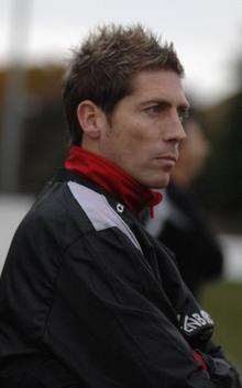 Whitstable Town player-manager Nicky Southall