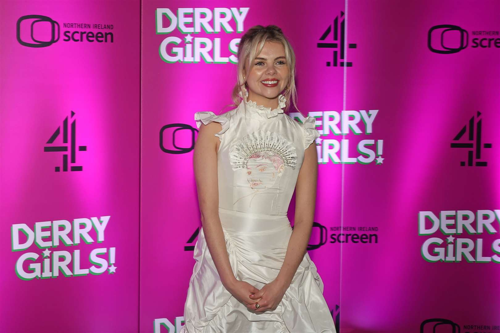 Saoirse-Monica Jackson arriving at the premiere (Liam McBurney/PA)