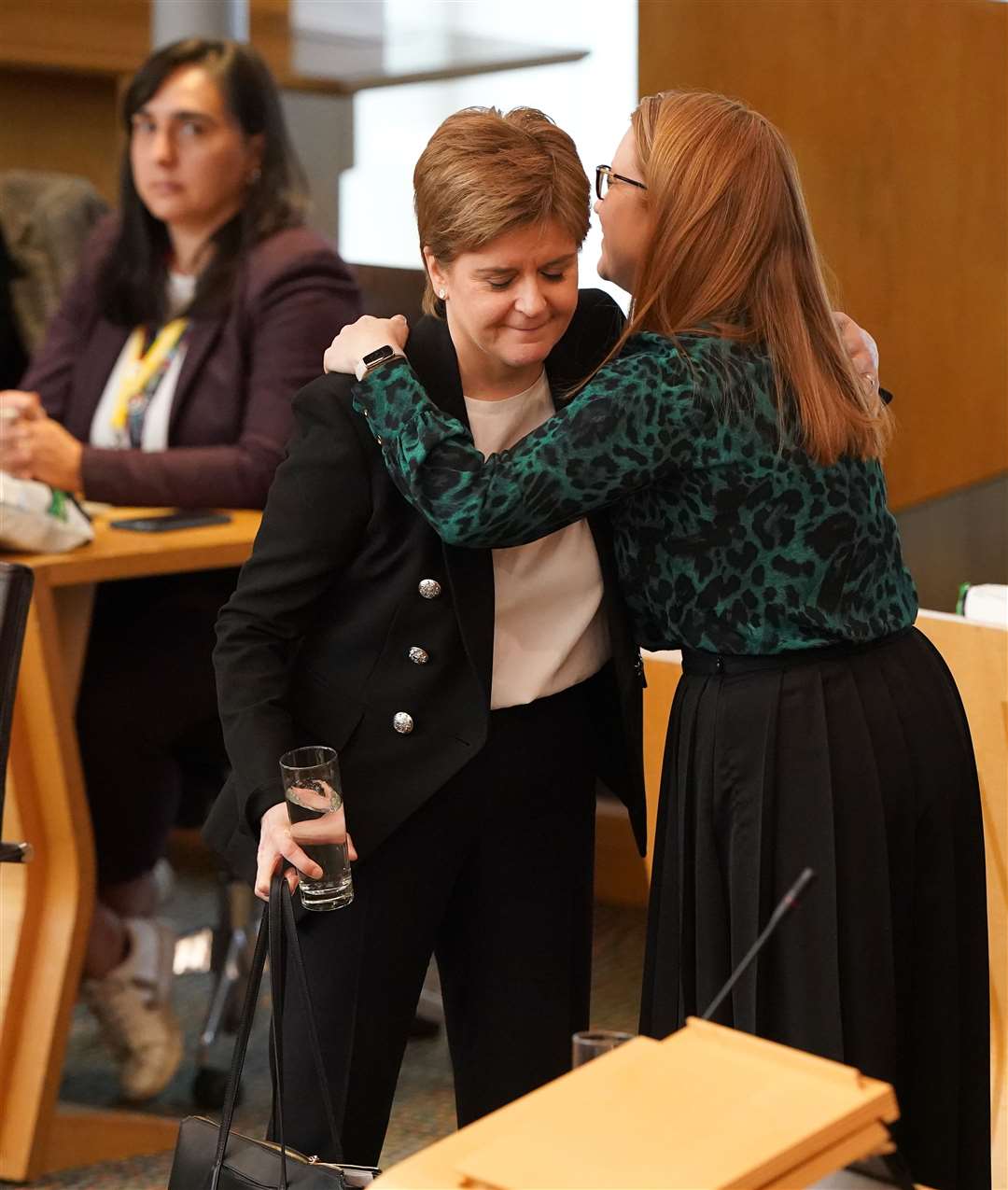 Nicola Sturgeon is ‘doing well’, her successor as First Minister said (Andrew Milligan/PA)