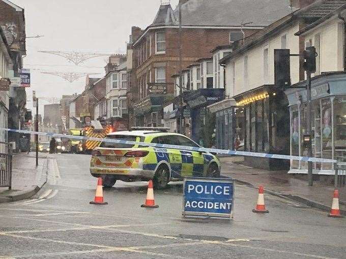 Emergency services in Camden Road, Tunbridge Wells. Picture: Luke Williams (22470425)