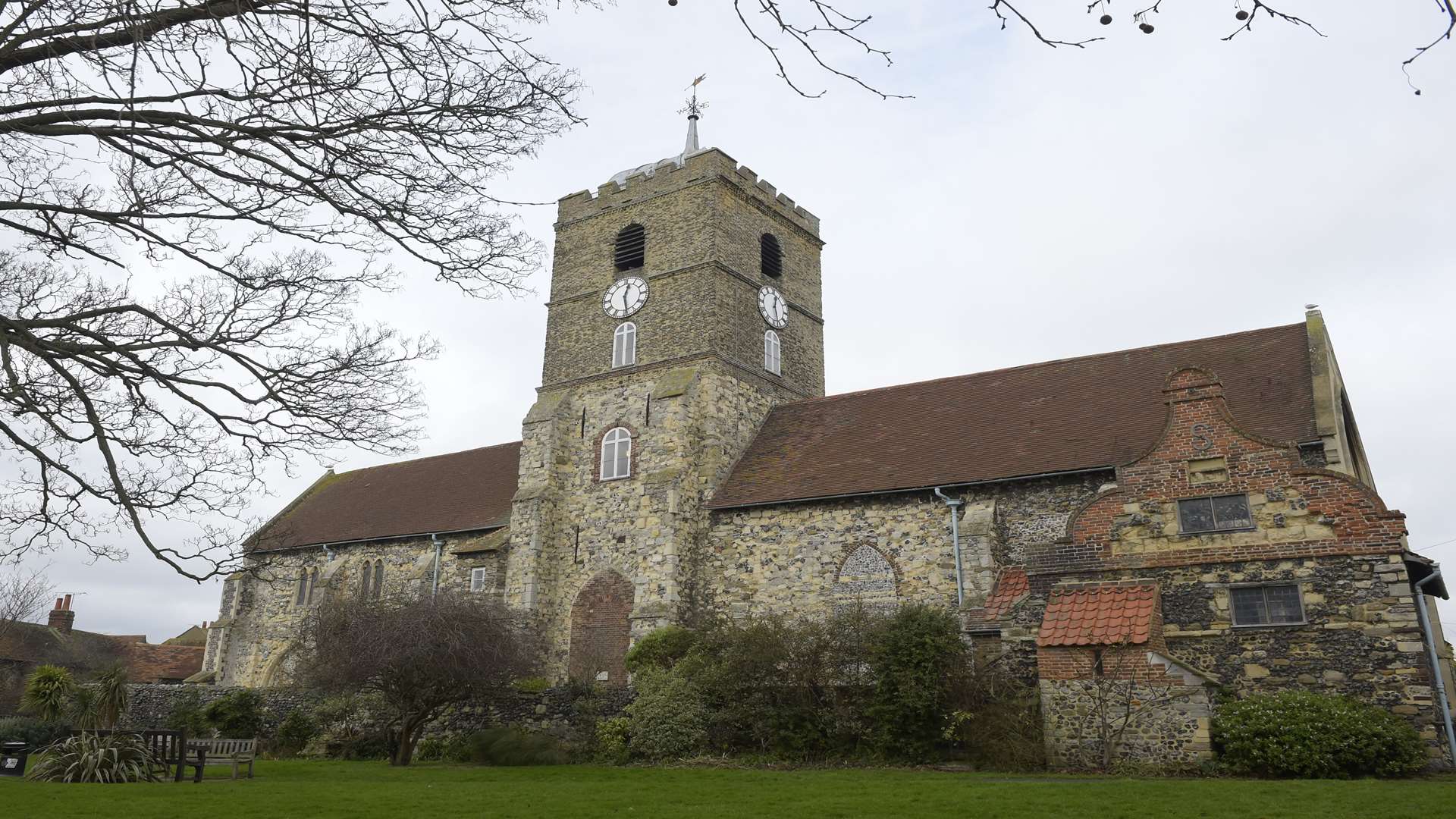 St Peter's Church in Sandwich.