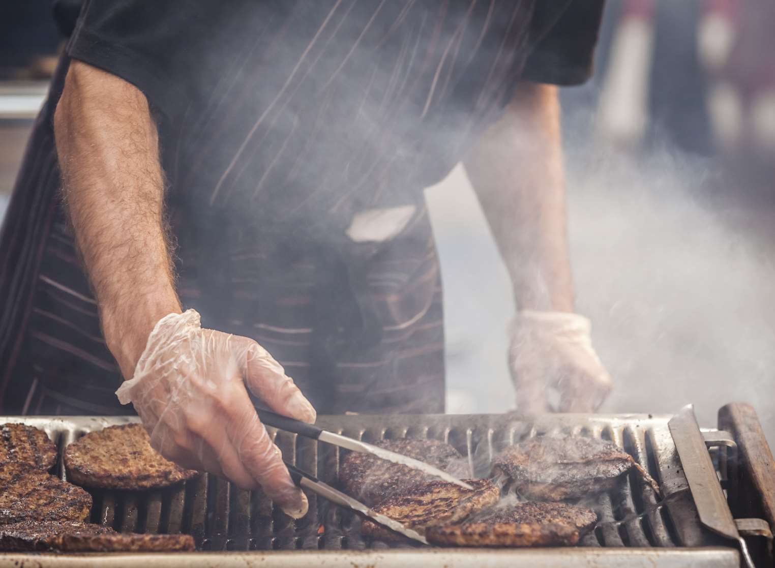 Violence erupted at the barbeque. Library image.