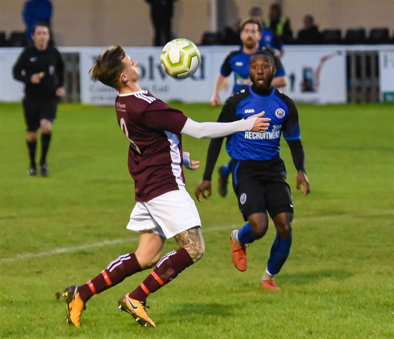 Action from Canterbury's home game against Greenwich Borough earlier this season Picture: Alan Langley