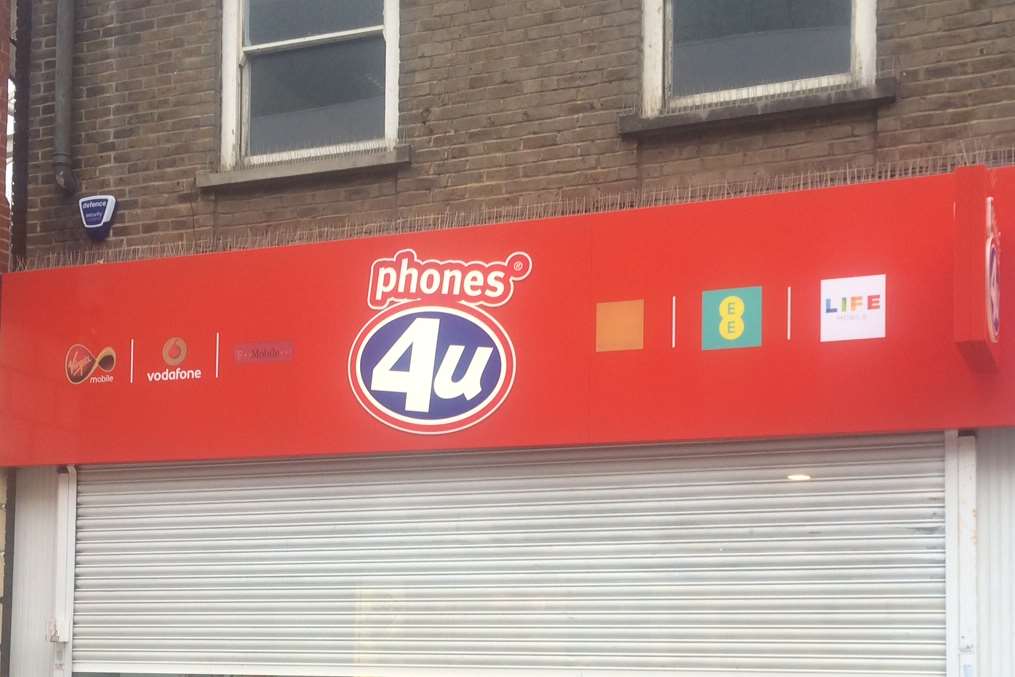 Phones 4u was plunged into administration last month