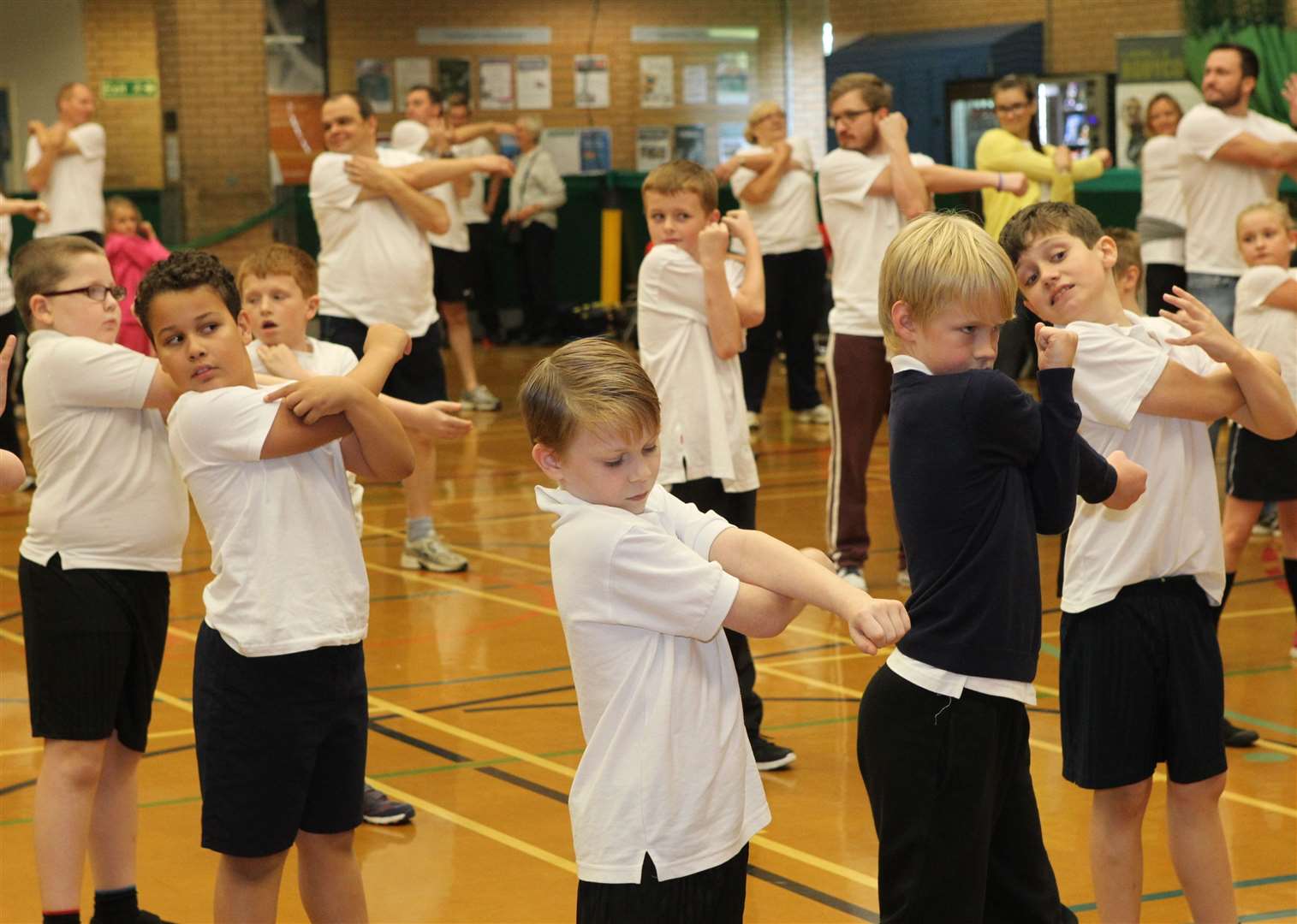 Children at the Discovery Disabled Sports Day at The Angel Centre in 2015