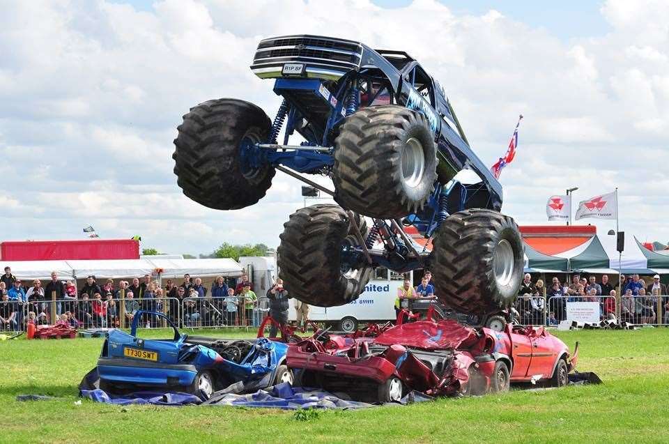 Monster trucks will roar into Quex Park in July if restrictions are lifted