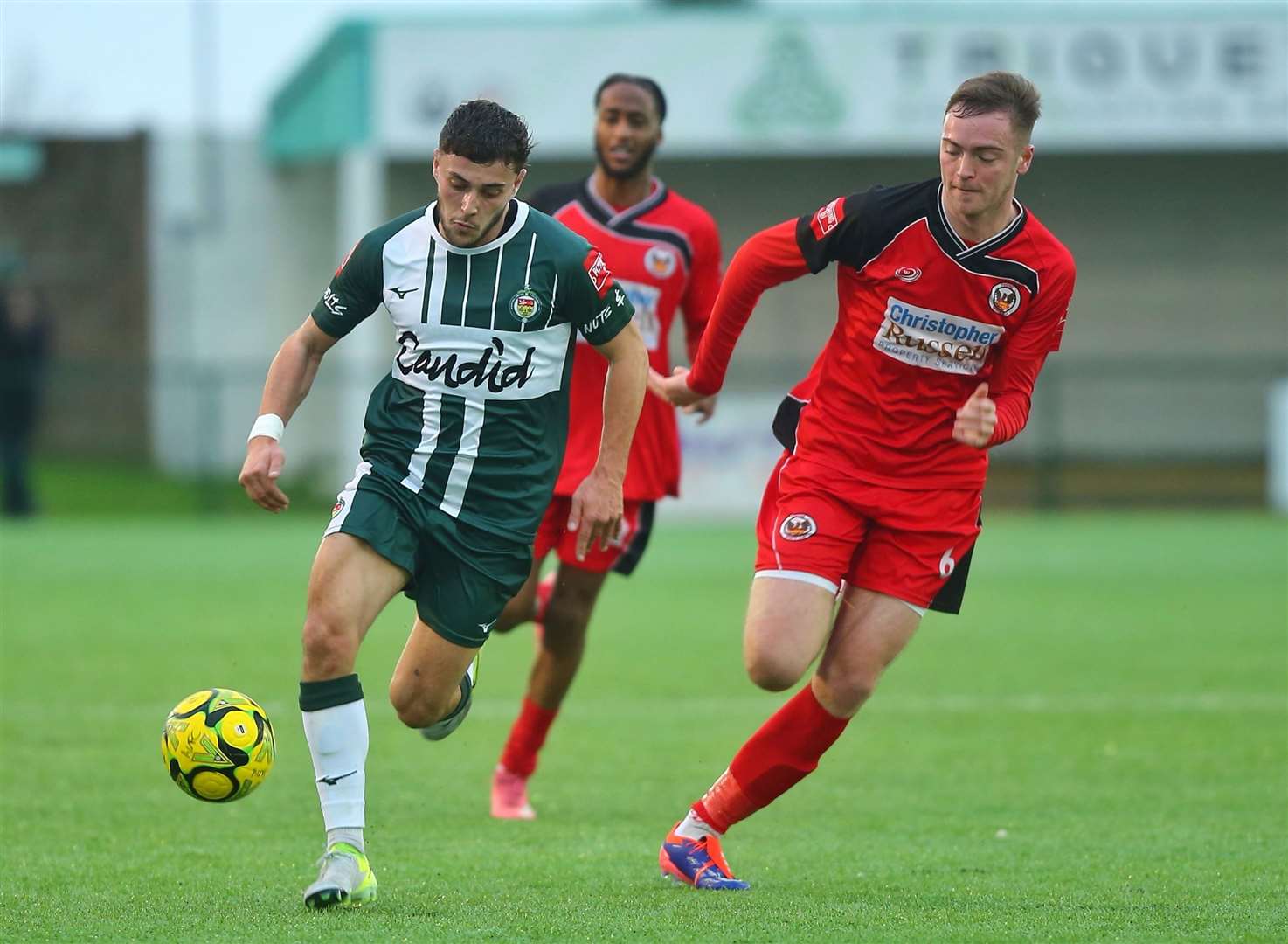 Louis Collins on the attack for Ashford at home to Phoenix. Picture: Ian Scammell