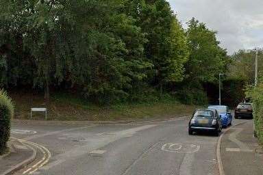 The junction with Silver Close and Hilltop in Tonbridge, two of the roads the incidents were reported. Picture: Google Street View