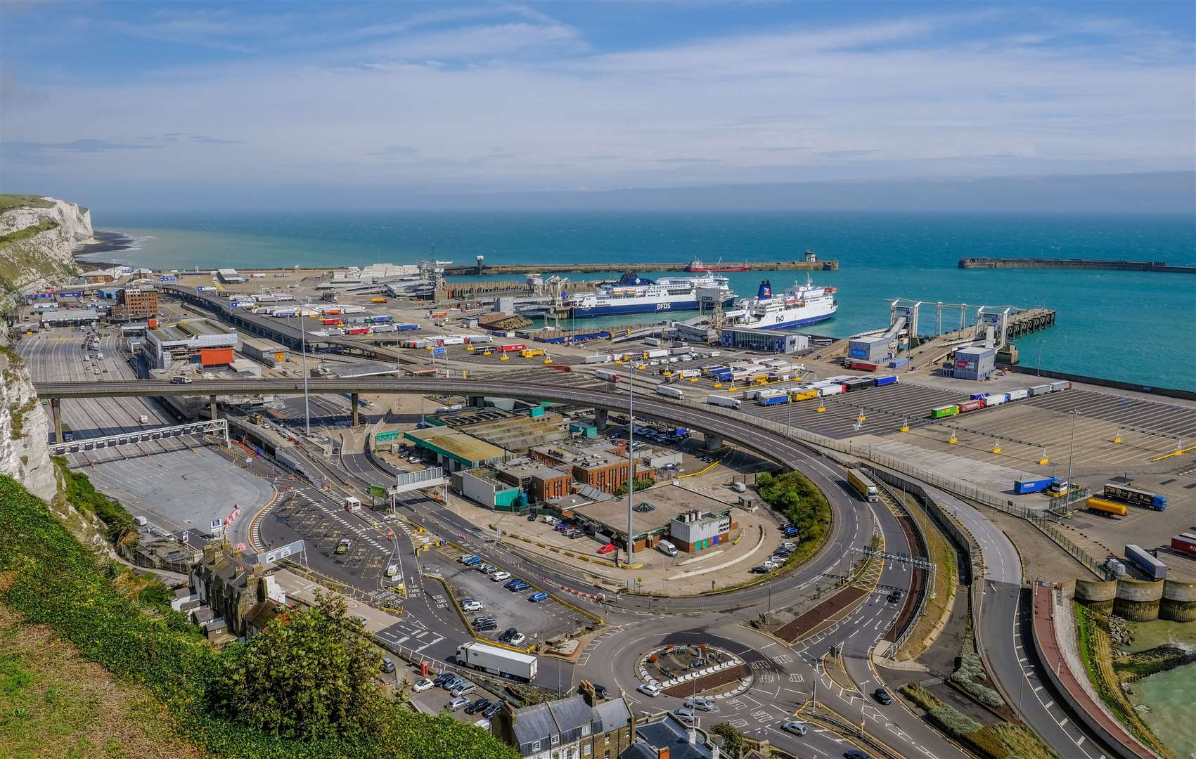 The Port of Dover has discussed expansion plans - which would by buoyed by the crossing getting the nod