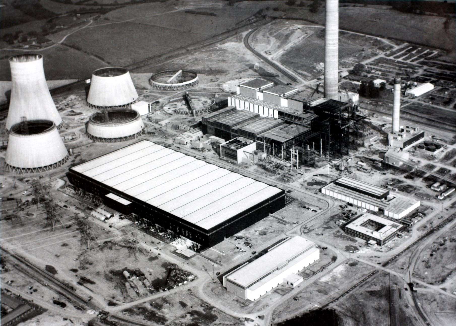 Ratcliffe-on-Soar Power Station under construction (Uniper/PA)