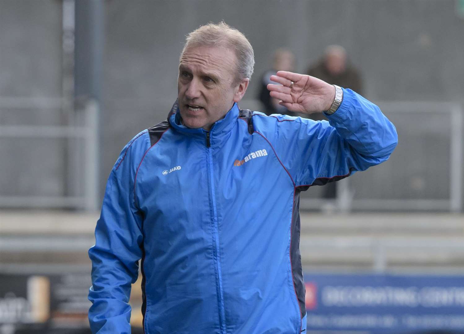 Dartford manager Tony Burman Picture: Andy Payton