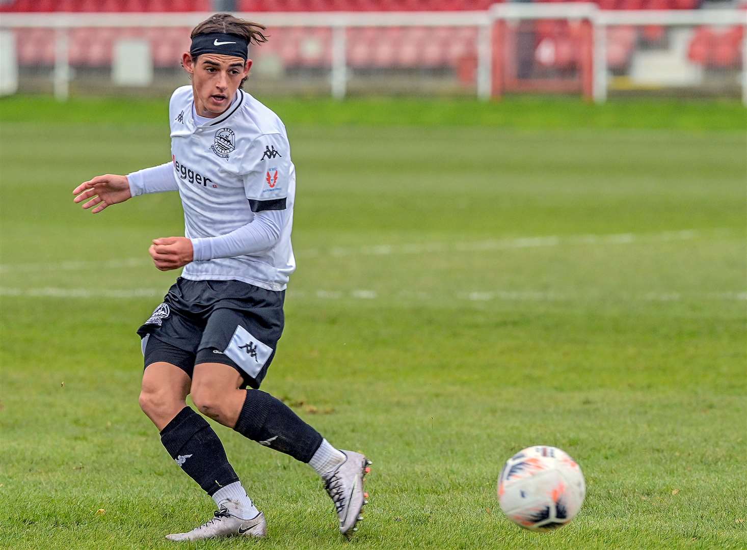 Dover's George Wilkinson is struggling with a knee injury. Picture: Stuart Brock