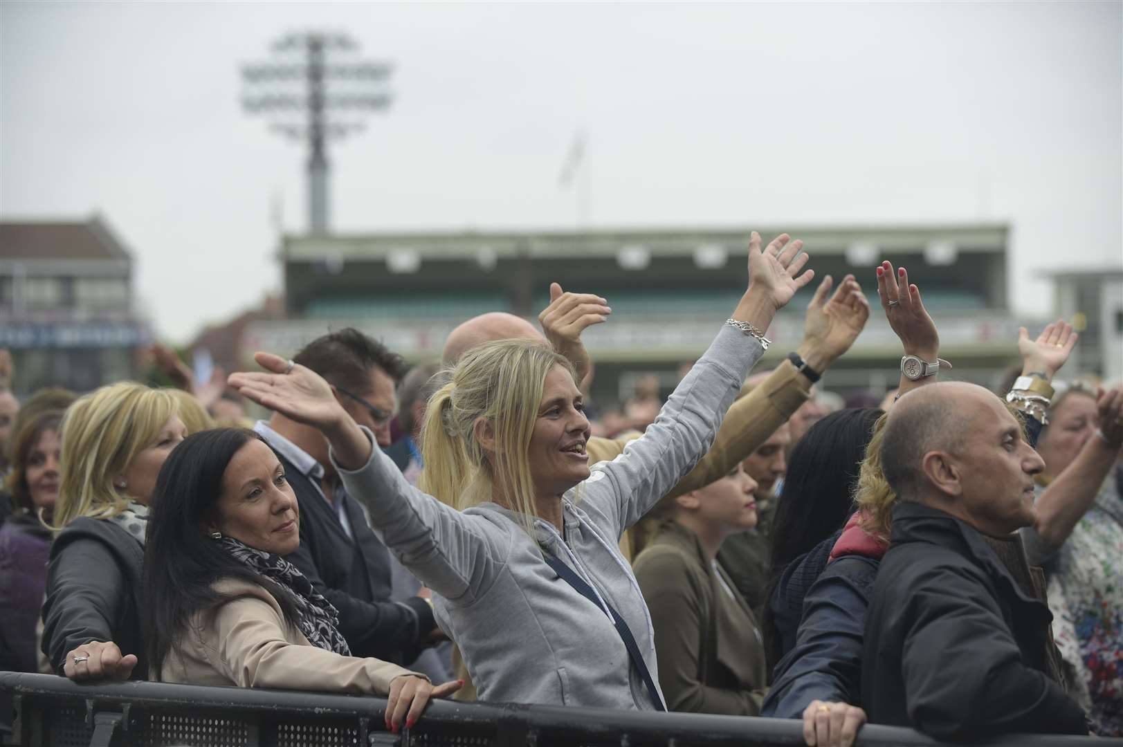 Crowds at the Spitfire Ground for Simply Red Picture: Tony Flashman