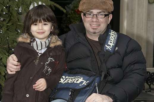 Toby and Joshua Whitesman on a visit to Downing Street