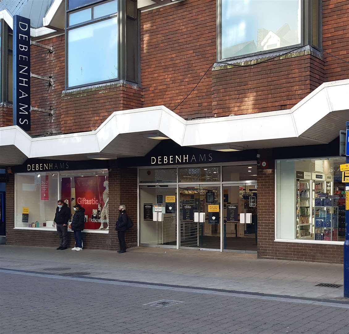 Debenhams in Gravesend