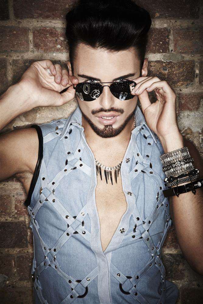 Former X Factor contestant and TV presenter Rylan Clark