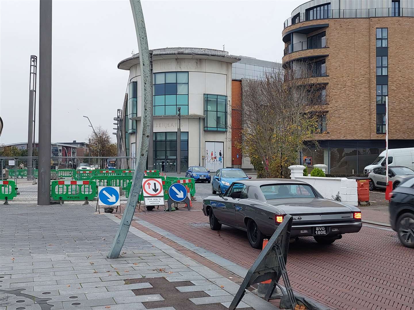 Drivers faced delays in Elwick Road outside the Elwick Place leisure complex