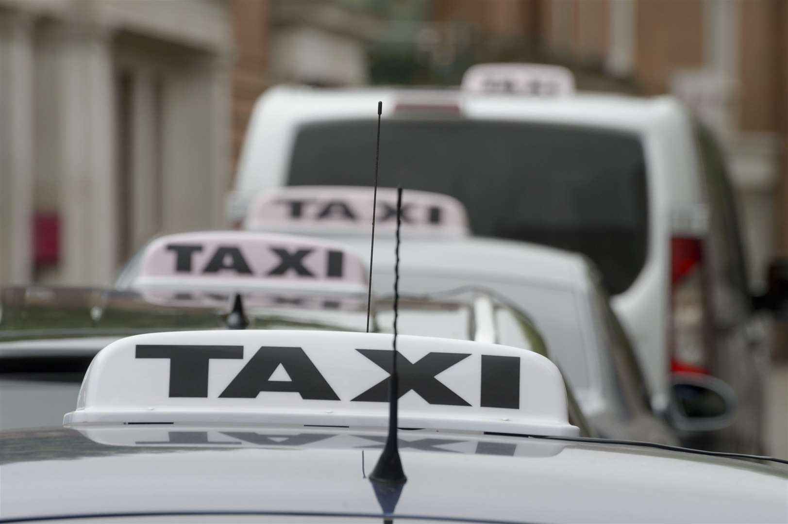A city council ban on taxis ‘polluting’ the district’s streets has been pushed back. Picture: Andy Payton