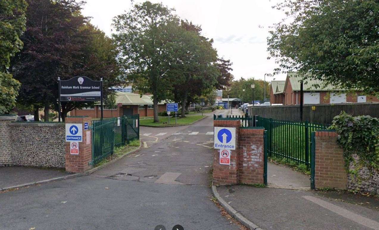 Rainham Mark Grammar in Pump Lane. Picture: Google Maps