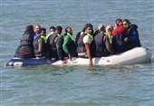Asylum seekers have constantly crossed the Channel in small boats, Library image