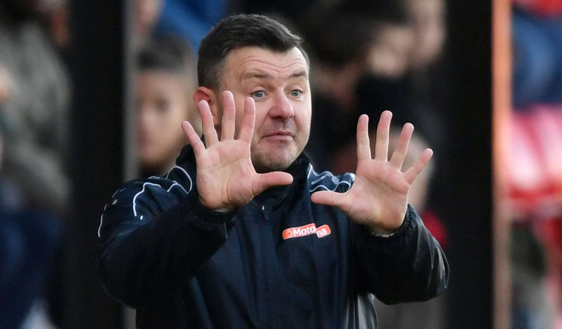 Welling manager Bradley Quinton. Picture: Keith Gillard