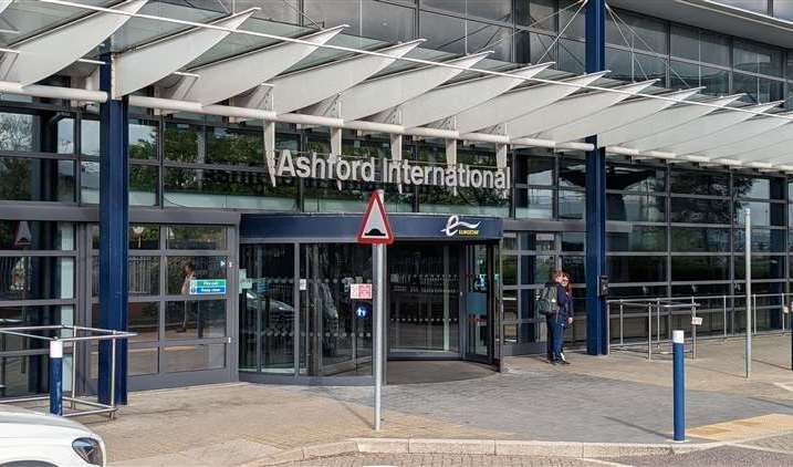 No international trains have run from Ashford International since services were suspended during lockdown