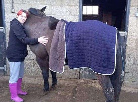 Members of Talk It Out have started an Equine Assisted Therapy programme