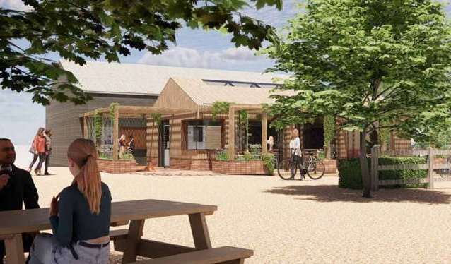 Plans for Chapel Down Winery's new cafe have been approved. Picture: Hollaway Studios