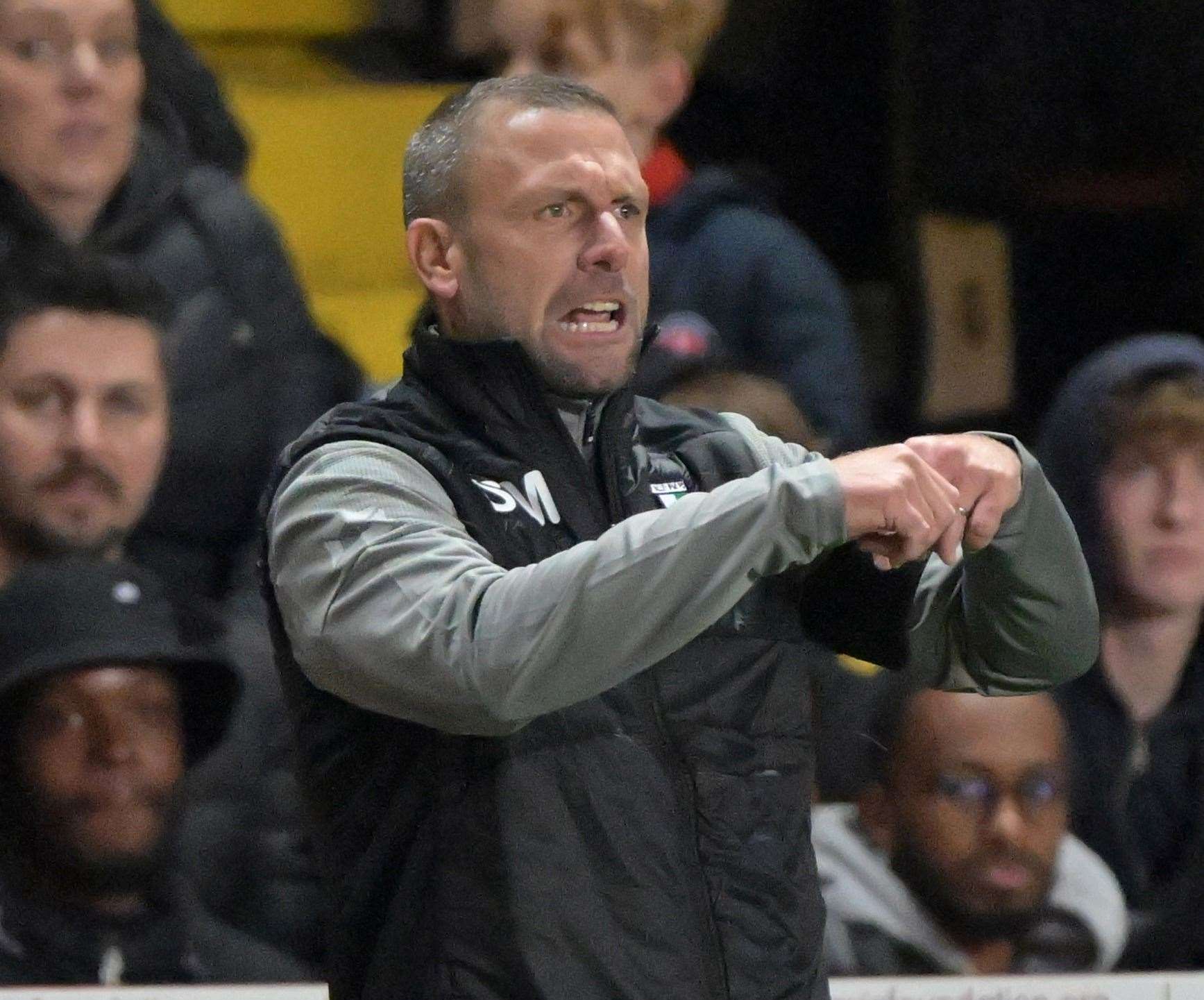 Cray Valley manager Steve McKimm. Picture: Keith Gillard