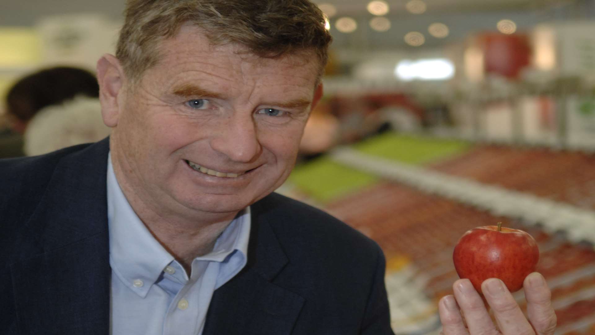 Fruit grower Nigel Bardsley of River Farm in Staplehurst