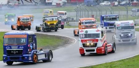 Matt Summerfield 2012 British Truck Racing champion