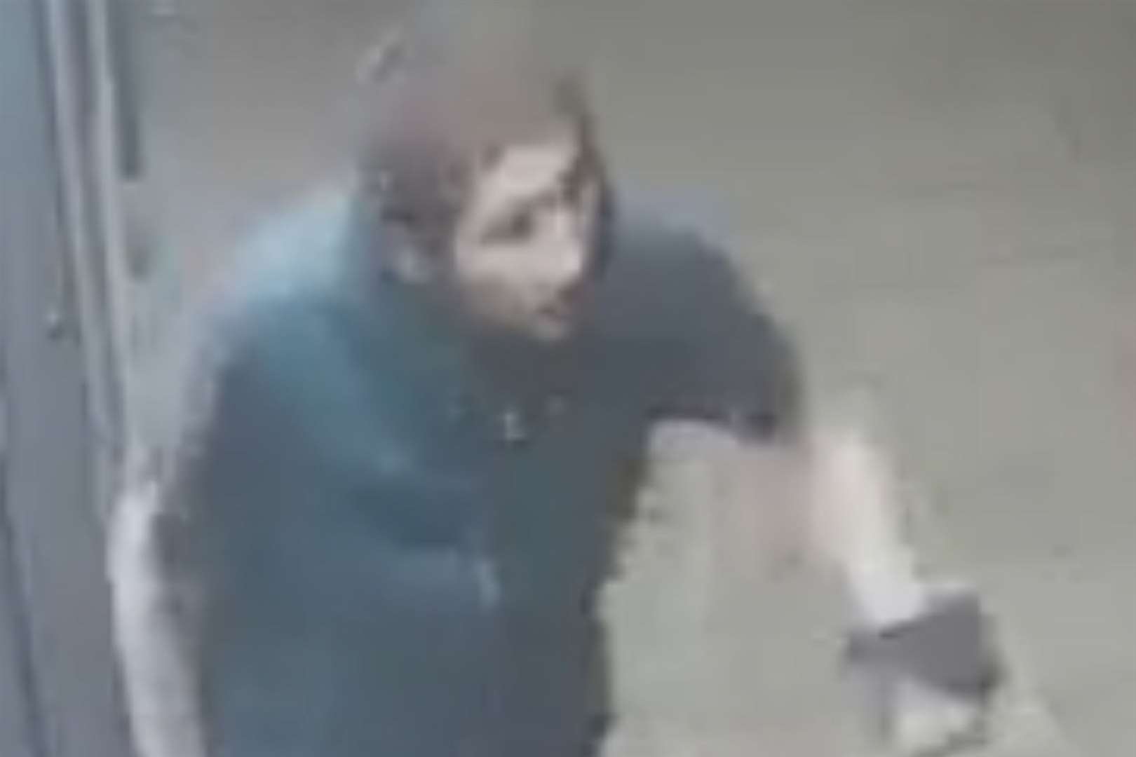 Police are hoping to trace this man following a robbery in Margate. Picture: Kent Police