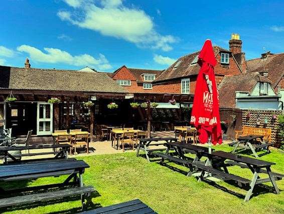 The George and Dragon pub in Tonbridge is showing the Euro 2024 matches this summer. Picture: George and Dragon pub