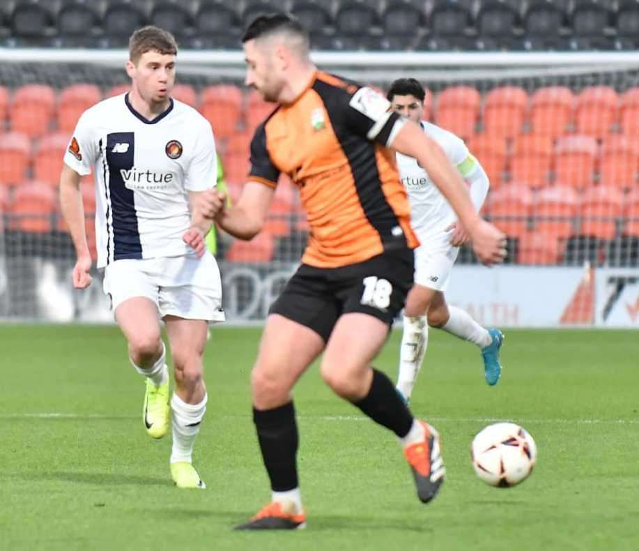 Ebbsfleet were put to the sword at Barnet on Saturday. Picture: Ed Miller/EUFC