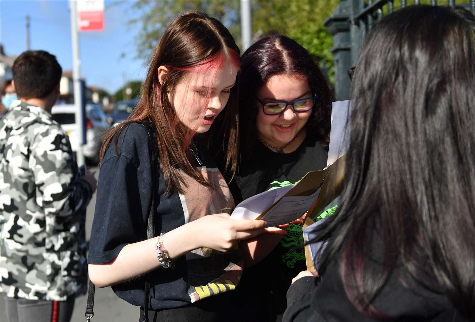 Relief after an anxious wait (Jacob King/PA)