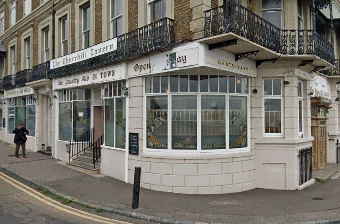 The Churchill Tavern on Ramsgate seafront is Dirtee Feast’s new home. Picture: Google