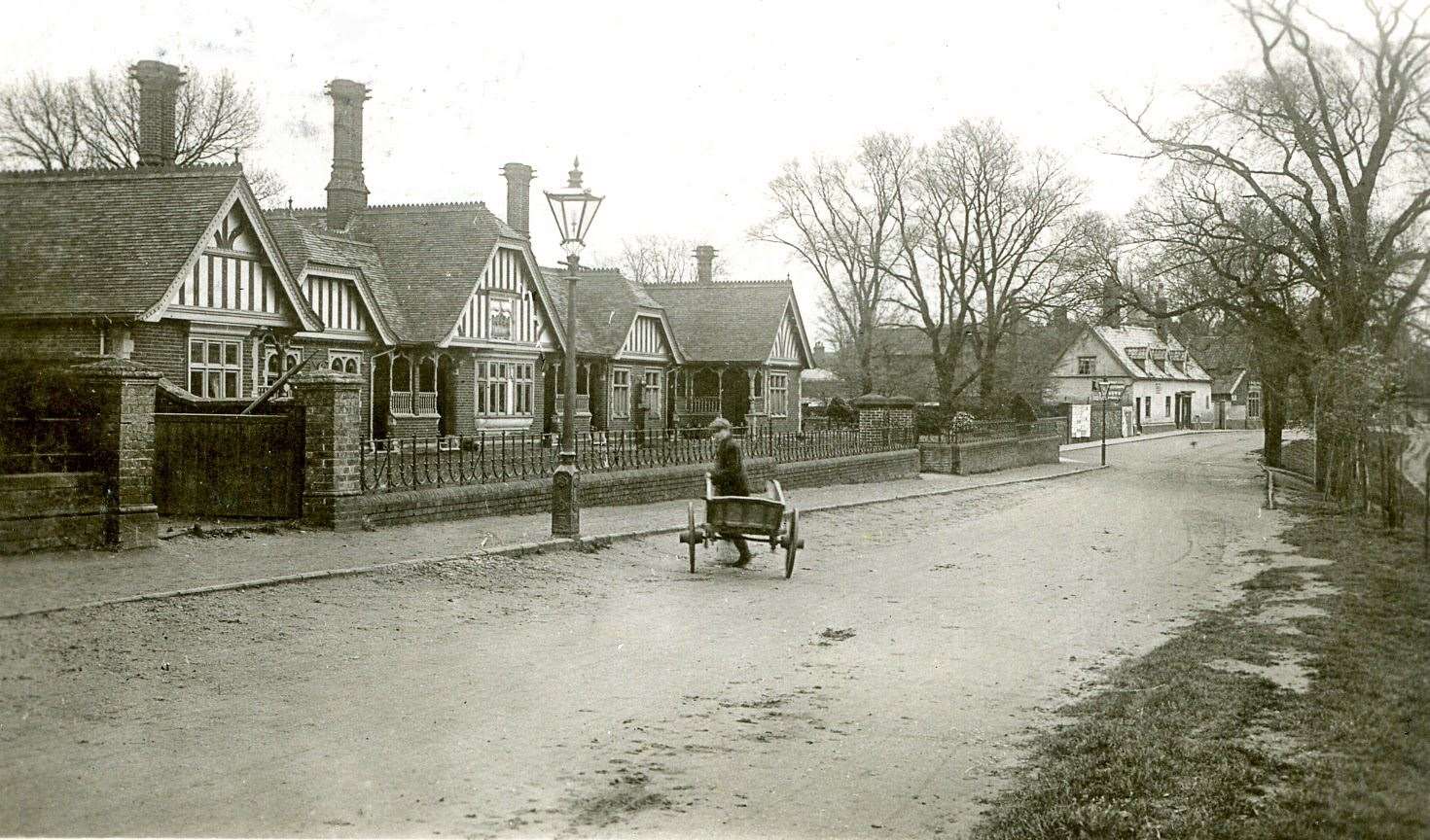 St Edmund’s Almshouse circa 1900-1910 (Bungay Museum Trust/PA)