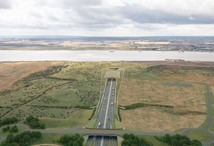 Proposed northern tunnel entrance to the Lower Thames Crossing. Picture: Joas Souza Photographer