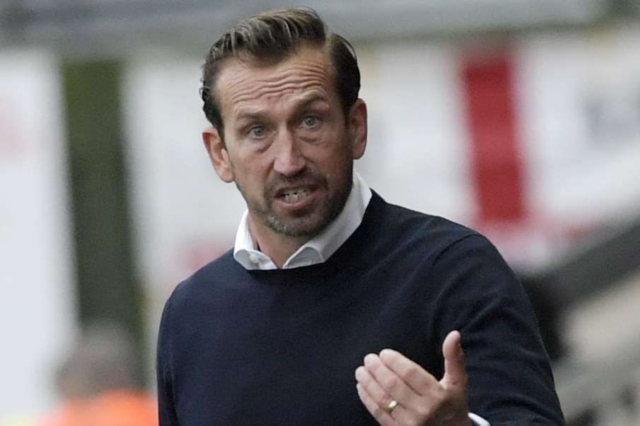 Justin Edinburgh says Gills must deliver after just one win in 11 games following Saturday's defeat at Fleetwood Picture: Barry Goodwin