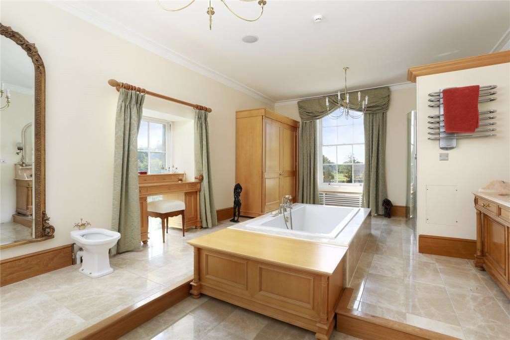 Rise and shine in the master en suite. Picture: Strutt and Parker
