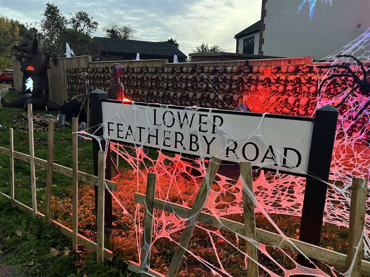 The haunted house in Lower Rainham Road, Gillingham. Picture: Megan Carr