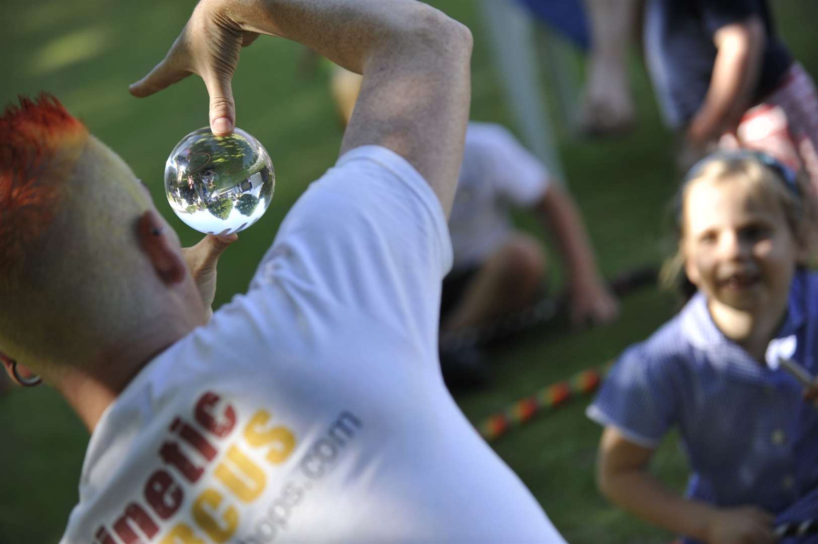 Learn circus skills during Ramsgreat week picture: Kinetic Circus