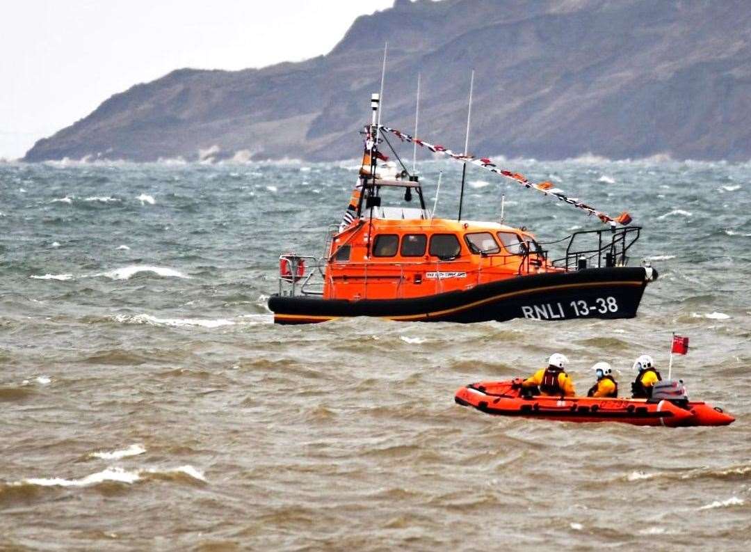 Sheerness RNLI's two lifeboats. Picture: Sheerness RNLI