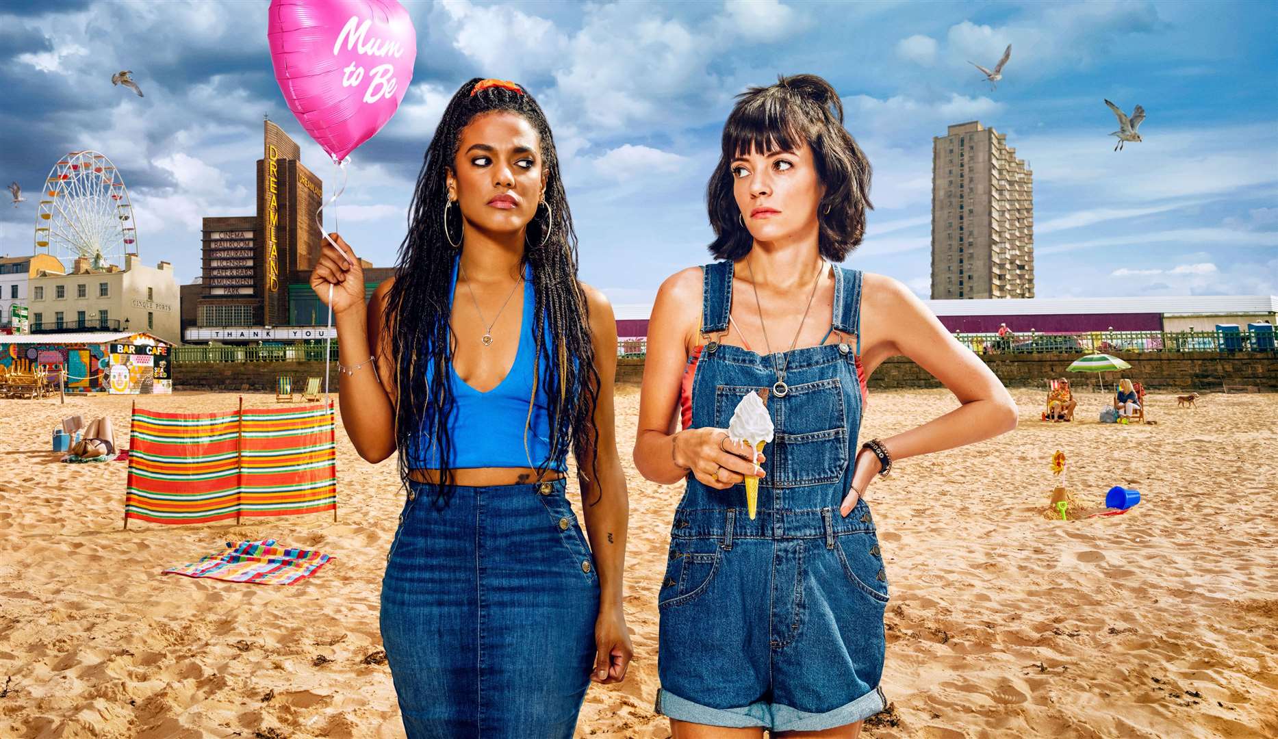 Tv Series Set In Margate Starring Lily Allen Freema Agyeman And Samantha Bond To Air Next Week 