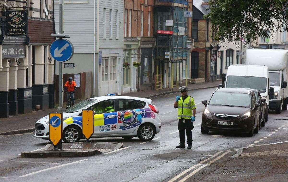 A man tragically died after falling from his bike. Picture: UKNIP