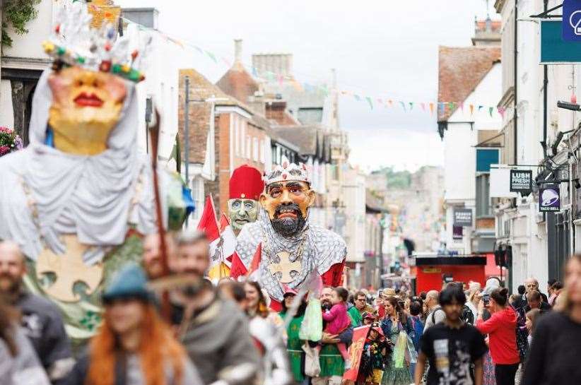 Huge crowds are expected to turn up for this year’s Canterbury Medieval Pageant